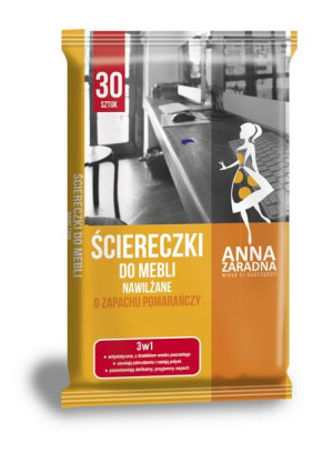 Ściereczki Do Sprzątania Nawilżane Do Mebli 30 Szt
