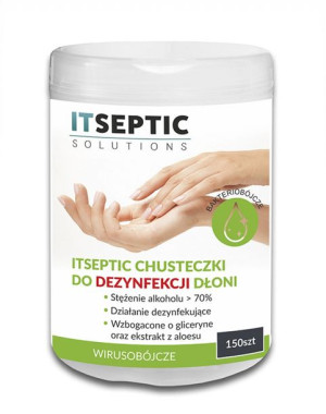 Chusteczki Do Dezynfekcji Dłoni 150 Szt