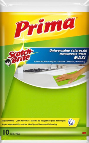 Ściereczki Uniwersalne Maxi "jak Bawełna" Mix 10 Szt