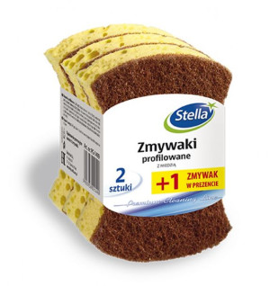 Zmywaki Profilowane Z Miedzią 3 Szt