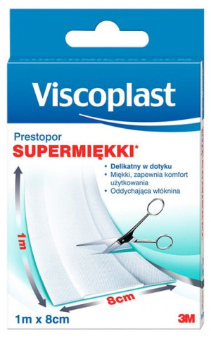 Plaster Do Cięcia Prestopor Supermiękki Na Włóknie 8cmx1m