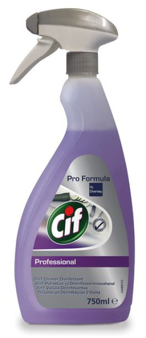 Preparat Do Mycia I Dezynfekcji Cif Diversey 2w1 Skoncentrowany 750 Ml