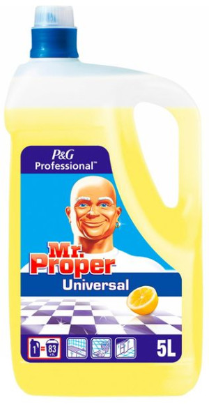 Uniwersalny Płyn Mr Proper Lemon Profesjonalny 5 L