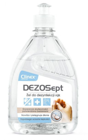 Żel Do Dezynfekcji Rąk Dezosept 500 Ml