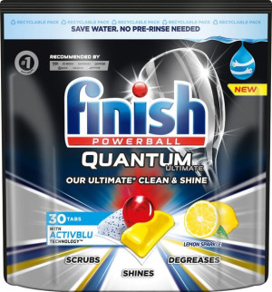 Tabletki Do Zmywarki Finish Quantum Ultimate Lemon 30 Szt