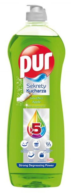 Płyn Do Mycia Naczyń Pur Jabłko 750 Ml