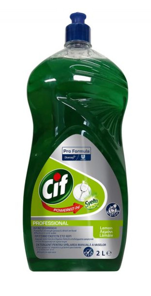 Płyn Do Mycia Naczyń Cif Diversey Cytrynowy 2 L