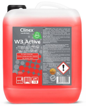 Preparat W3 Active Bio Do Mycia Sanitariatów I Łazienek 5 L