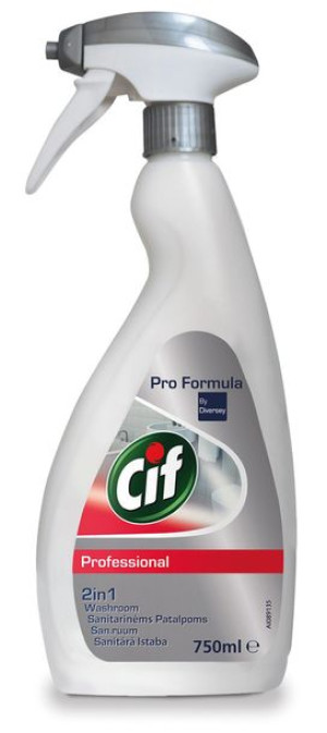 Preparat Cif Diversey 2w1 Do Mycia Sanitariatów I Łazienek 750 Ml