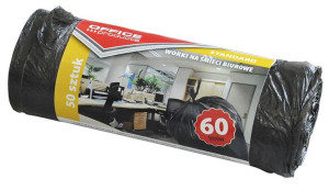 Worki Na Śmieci Biurowe Standard Hdpe 60l 50 Szt