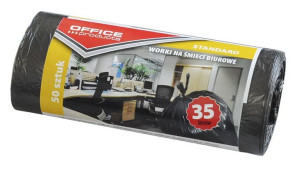 Worki Na Śmieci Biurowe Standard Hdpe 35l 50 Szt