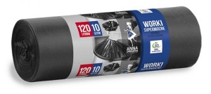 Worki Na Śmieci Supermocne 120 L 10 Szt