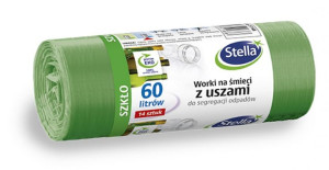 Worki Z Uszami Do Segregacji Szkła 60 L 14 Szt