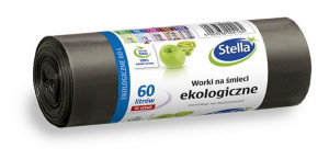 Worki Na Śmieci Ekologiczne 60 L 10 Szt
