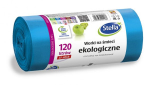 Worki Na Śmieci Ekologiczne 120 L 25 Szt