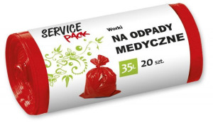 Worki Na Odpady Medyczne Ldpe 35 L 20 Szt