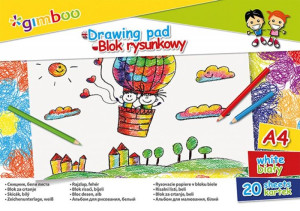 Blok Rysunkowy A4 20 Kart 70 Gsm Biały