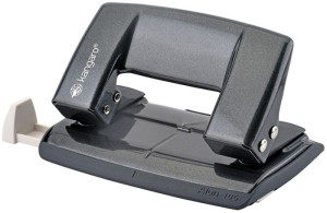 Dziurkacz Aion-10g/s Do 10 Kartek Metalowy Metaliczny Szary