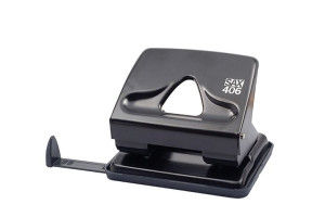 Dziurkacz 406 Do 30 Kartek Czarny