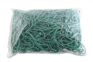 Gumki Recepturki Średnica 130mm 1,5x3 Mm Zielony 1 Kg