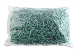 Gumki Recepturki Średnica 80mm 1,5x3 Mm Zielony 1 Kg
