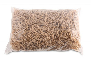 Gumki Recepturki Średnica 70mm 1,5x1,5 Mm Naturalne 1 Kg