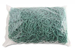 Gumki Recepturki Średnica 60mm 1,5x1,5 Mm Zielony 1 Kg