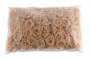Gumki Recepturki Średnica 25mm 1,5x1,5 Mm Naturalne 1 Kg