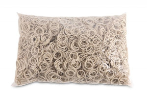 Gumki Recepturki Średnica 20mm 1,5x1,5 Mm Biały 1 Kg