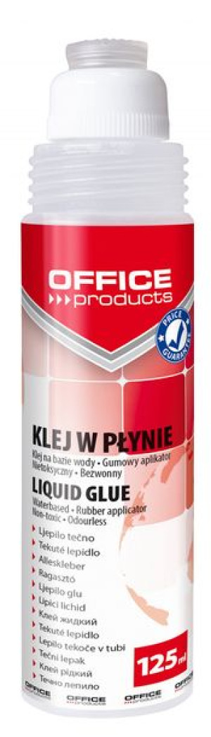 Klej W Płynie Biurowy Transparentny 125 Ml