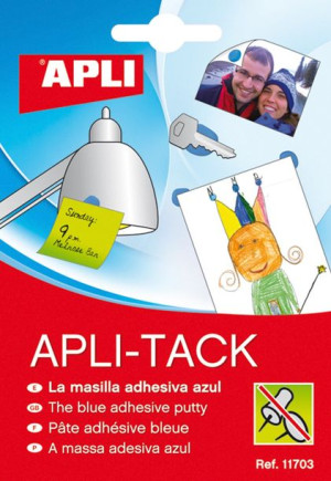 Masa Mocująca Apli-tack W Bloku Niebieska 57g