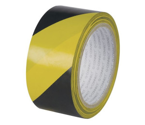 Taśma Ostrzegawcza 48mm 20m Czarno-żółta