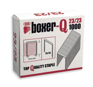 Zszywki Boxer 23/23 Galwanizowane 1000 Szt