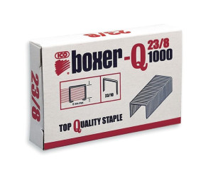 Zszywki Boxer 23/8 Galwanizowane 1000 Szt
