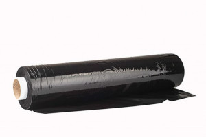 Folia Stretch Ręczna 3,0kg Netto Szer. 500mm Gr. 23μm Czarna