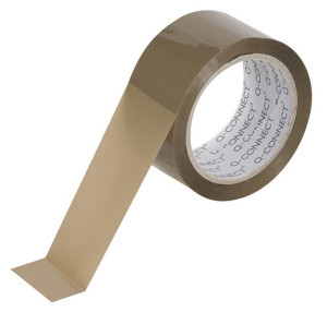 Taśma Pakowa 48mm 66y Brązowa 6 Szt
