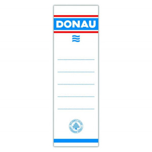 Etykiety Wsuwane Do Segregatora 48x153mm Dwustronne 20 Szt