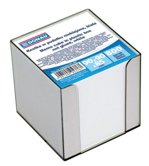 Kostka Nieklejona W Pudełku 95x95x95mm Ok. 800 Kart. Biała