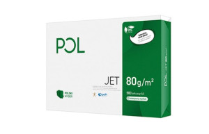 Papier Ksero Poljet A3 Klasa A 166cie 80gsm 2500 Ark.