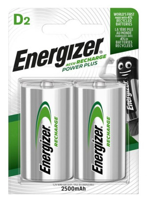 Akumulator Power Plus D Hr20 1,2v 2500mah 2 Szt.