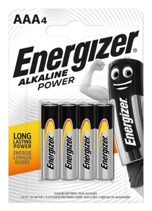 Bateria Alkaline Power Aaa Lr03 1,5v 4 Szt.
