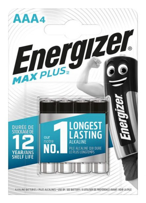 Bateria Max Plus Aaa Lr03 1,5v 4 Szt.
