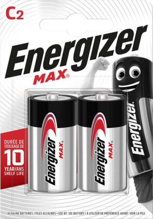 Bateria Max C Lr14 1,5v 2 Szt.