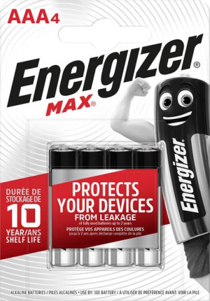 Bateria Max Aaa Lr03 1,5v 4 Szt.