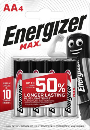 Bateria Max Aa Lr6 1,5v 4 Szt.