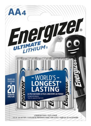 Bateria Ultimate Lithium Aa L91 1,5v 4 Szt.