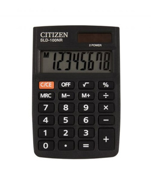 Kalkulator Kieszonkowy Sld-100nr 8-cyfrowy 88x58mm Czarny