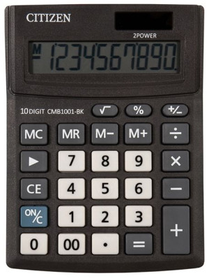 Kalkulator Biurowy Cmb1001-bk Business Line 10-cyfrowy 137x102mm Czarny