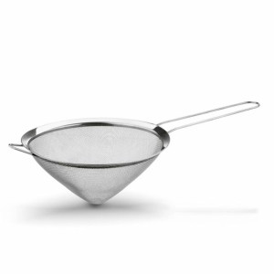 Sitko Stożkowe Ze Stali Nierdzewnej Gęste Sito 20 Cm