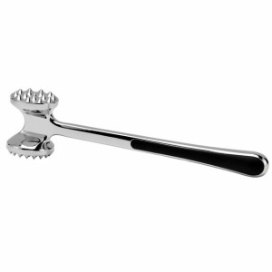 Tłuczek Do Mięsa Ze Stali Nierdzwnej Dwustronny 22 Cm